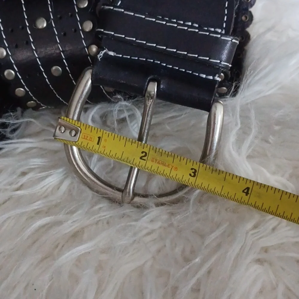 Black Leather Belt